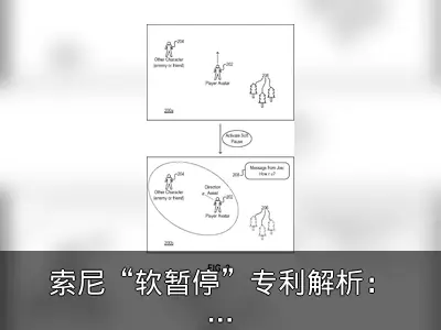 索尼“软暂停”专利解析：游戏暂停体验革新