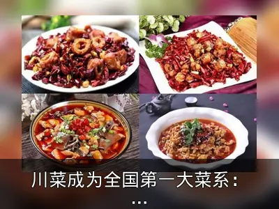 川菜成为全国第一大菜系：门店超32万家