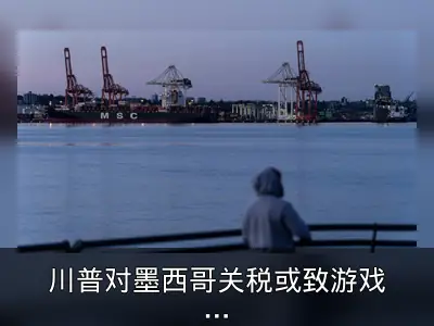 川普对墨西哥关税或致游戏价格上涨