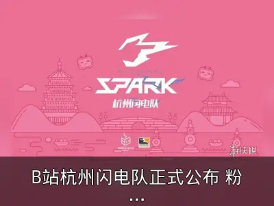 B站杭州闪电队正式公布 粉色瑞破温斯顿亮相