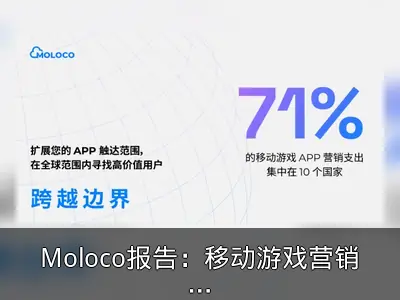 Moloco报告：移动游戏营销过度集中，全球市场存机遇