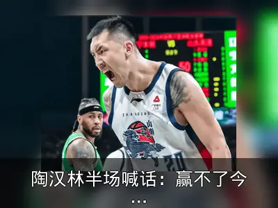 陶汉林半场喊话：赢不了今天就退役