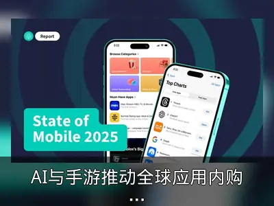 AI与手游推动全球应用内购收入突破1500亿美元